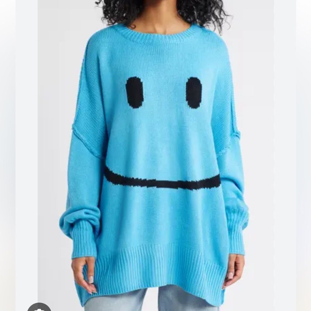 Dressed in Lala Serotonin Smile Oversized Sweater size small/medium